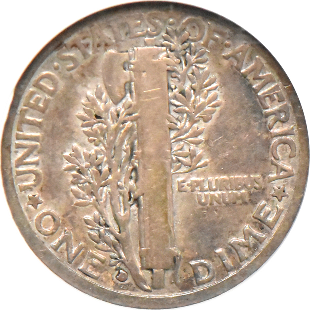1916-D Mercury ANACS F-12