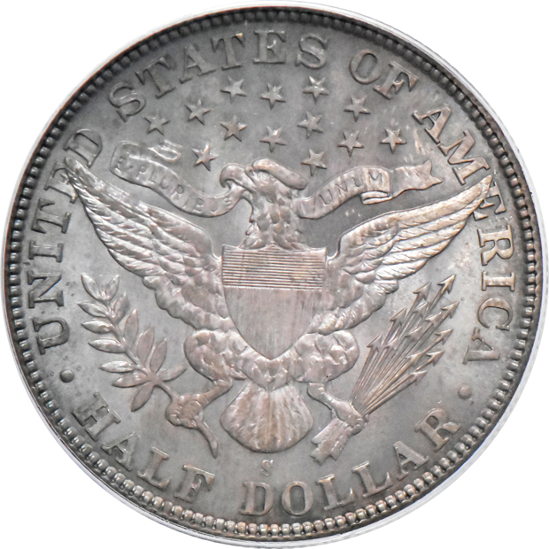 1892-S PCGS MS-64 CAC
