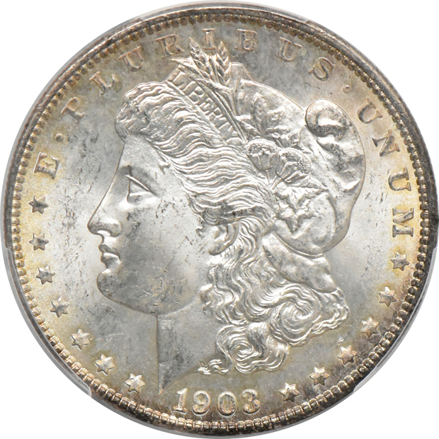 1903-O MS-64, and a 1903-O MS-65, both PCGS