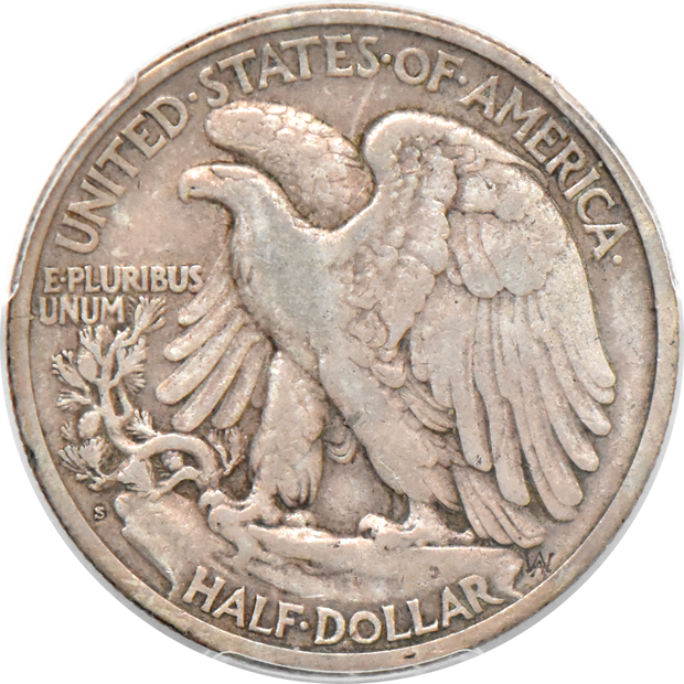 1921 PCGS VG-8, and a 1921-S PCGS VF-20 CAC