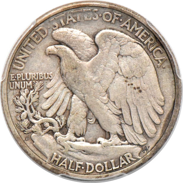 1920-D VF-25, 1920-S XF-40, and a 1933-S XF-45, all PCGS