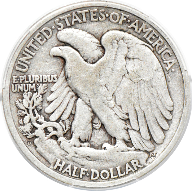 1919 PCGS XF-45 CAC, and a 1919-D PCGS F-12