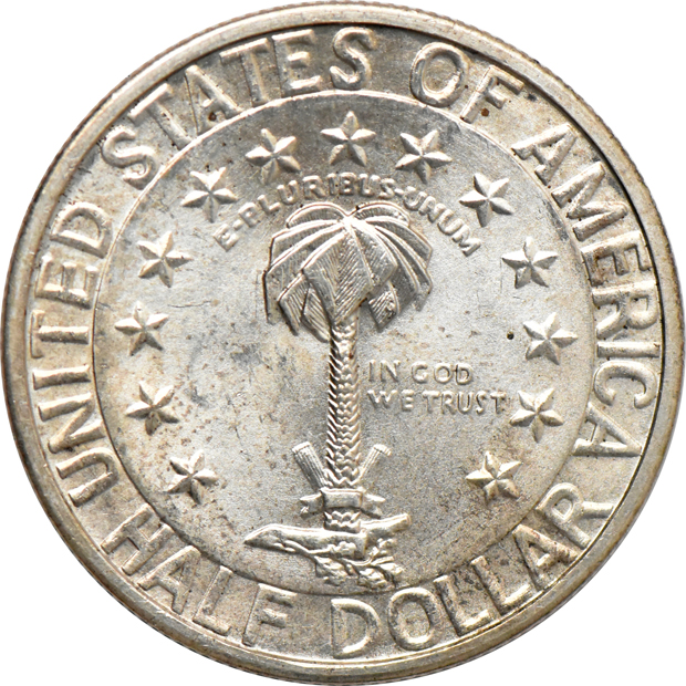 1936 Columbia, 1936-D Columbia, and a 1936-S Columbia, all UNC