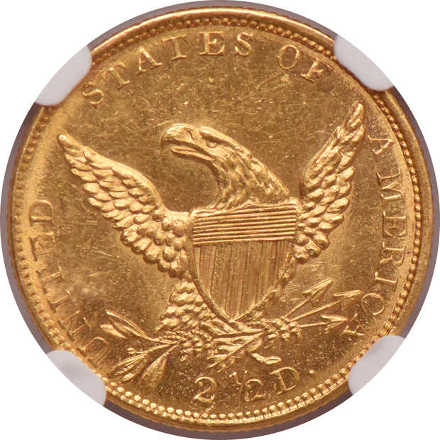 1834 Classic Head NGC MS-62