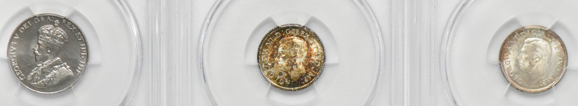 Canada - Ten certified coins