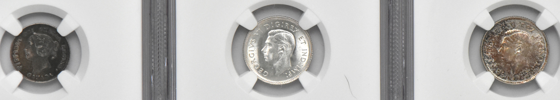 Canada - Ten certified coins