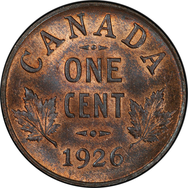 Canada - 1926 1C - PCGS MS-64RB