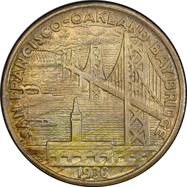 1936-S Baybridge PCGS MS-66+ CAC