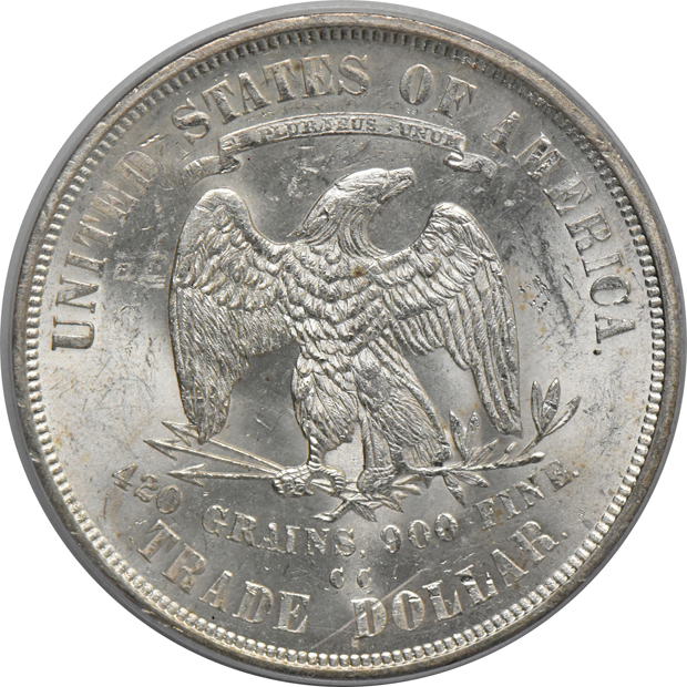 1875-CC Trade PCGS MS-63