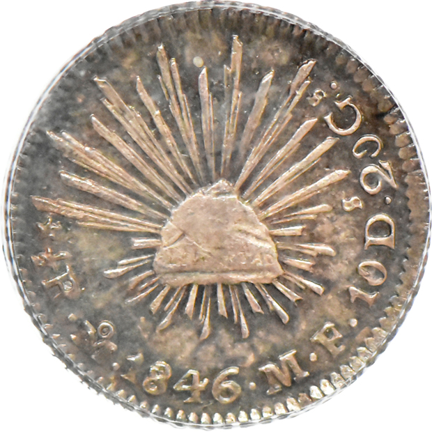 Multiple - Bolivia 1805-PTS PJ real MS-61, Mexico 1846-Mo MF 1/2 real MS-63, and a Mexico 1878/7-Zs S 50C AU-58, all PCGS