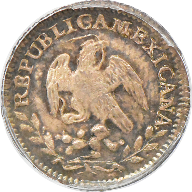 Multiple - Bolivia 1805-PTS PJ real MS-61, Mexico 1846-Mo MF 1/2 real MS-63, and a Mexico 1878/7-Zs S 50C AU-58, all PCGS