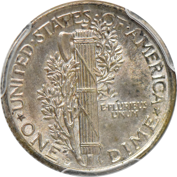 1921-D PCGS MS-62FB