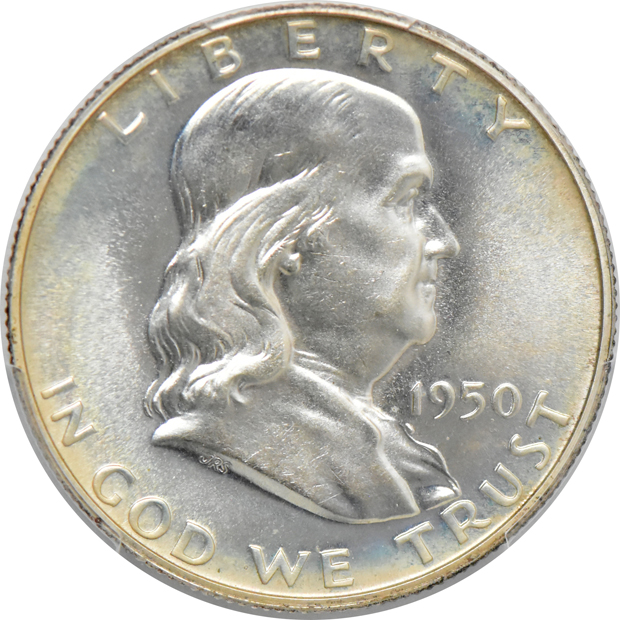 1950 PR-65, and a 1950 PR-66, both PCGS