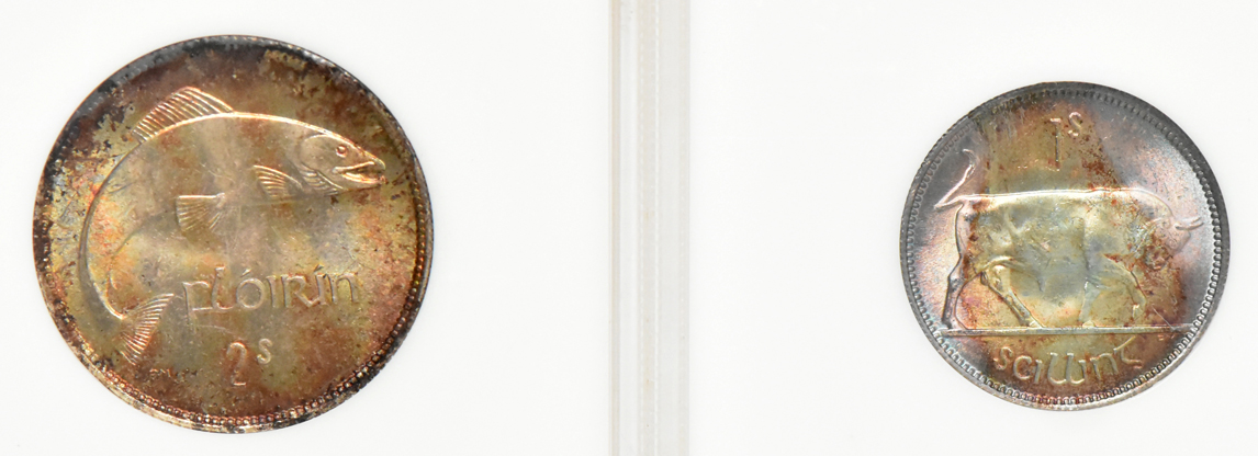 Multiple - Four certified Uncirculated toner coins