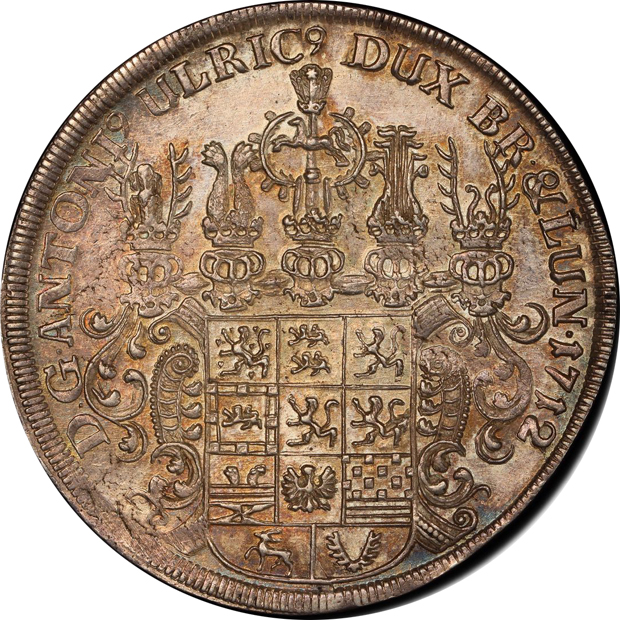Germany - 1712-HH Brunswick-Wolfenbuttel - PCGS MS-62