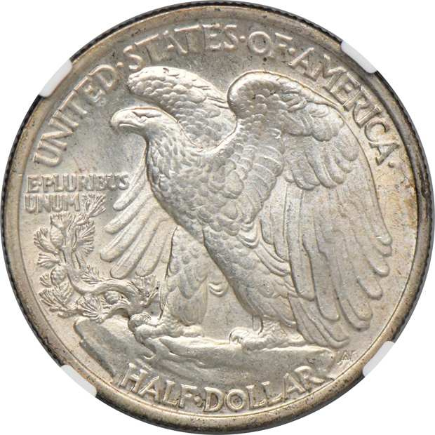 1917 NGC MS-62, and a 1917 PCGS MS-64