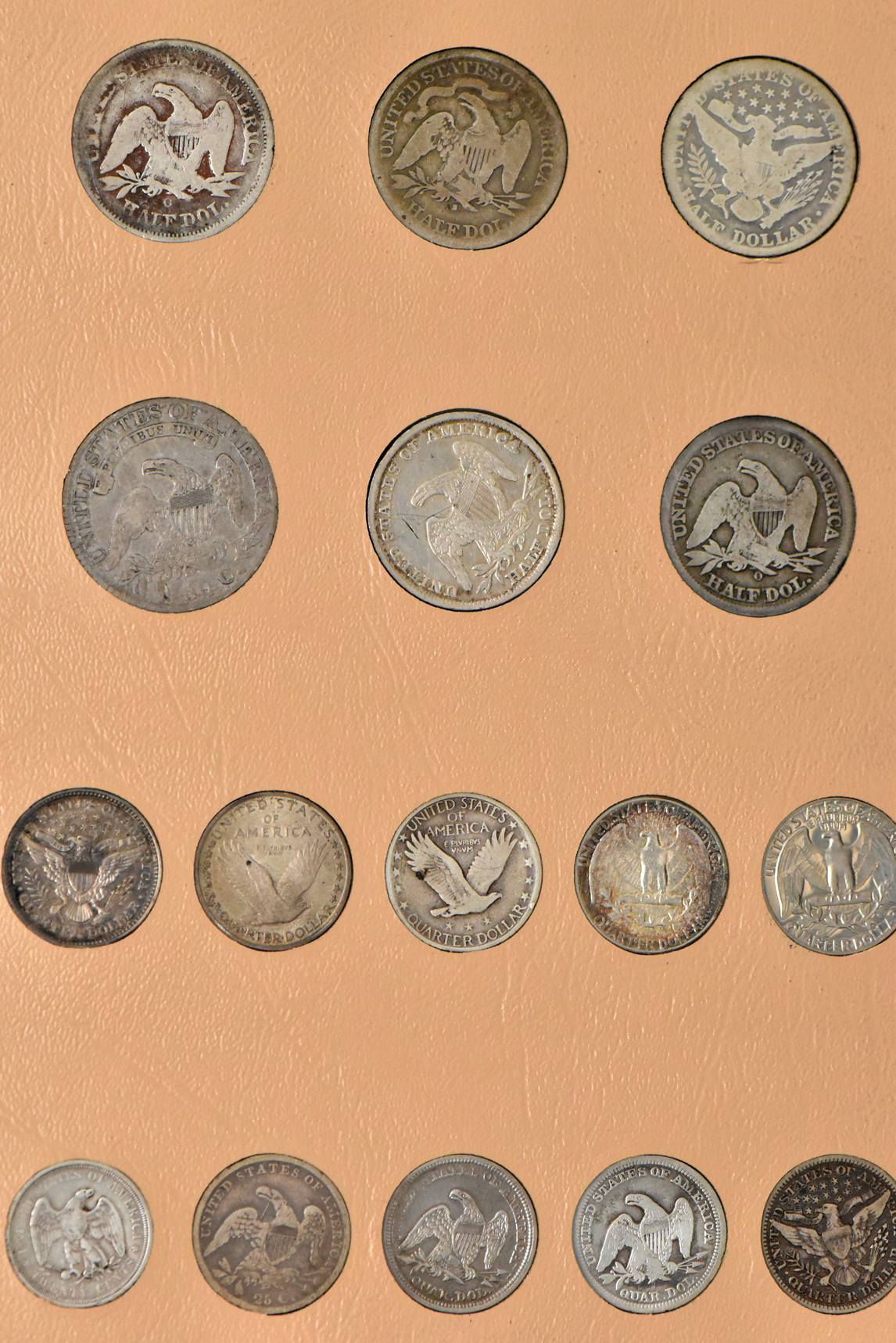Nearly complete United States type set in a Dansco 7070 album