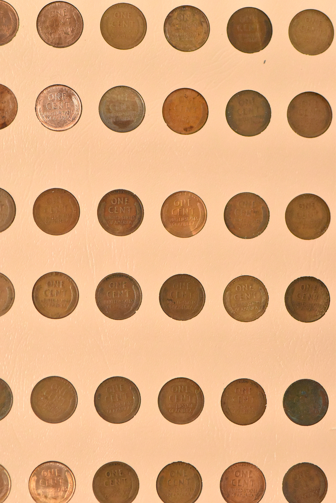 Collection of Lincoln cents 1909 through 1985-S, plus extras and including proof-only issues