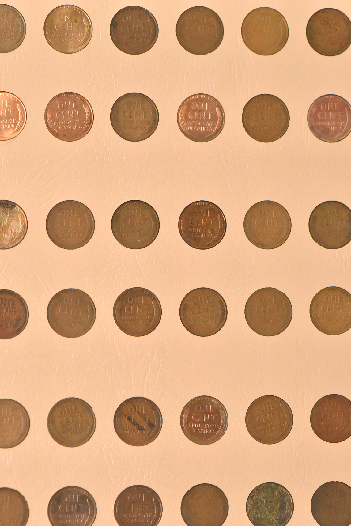 Collection of Lincoln cents 1909 through 1985-S, plus extras and including proof-only issues
