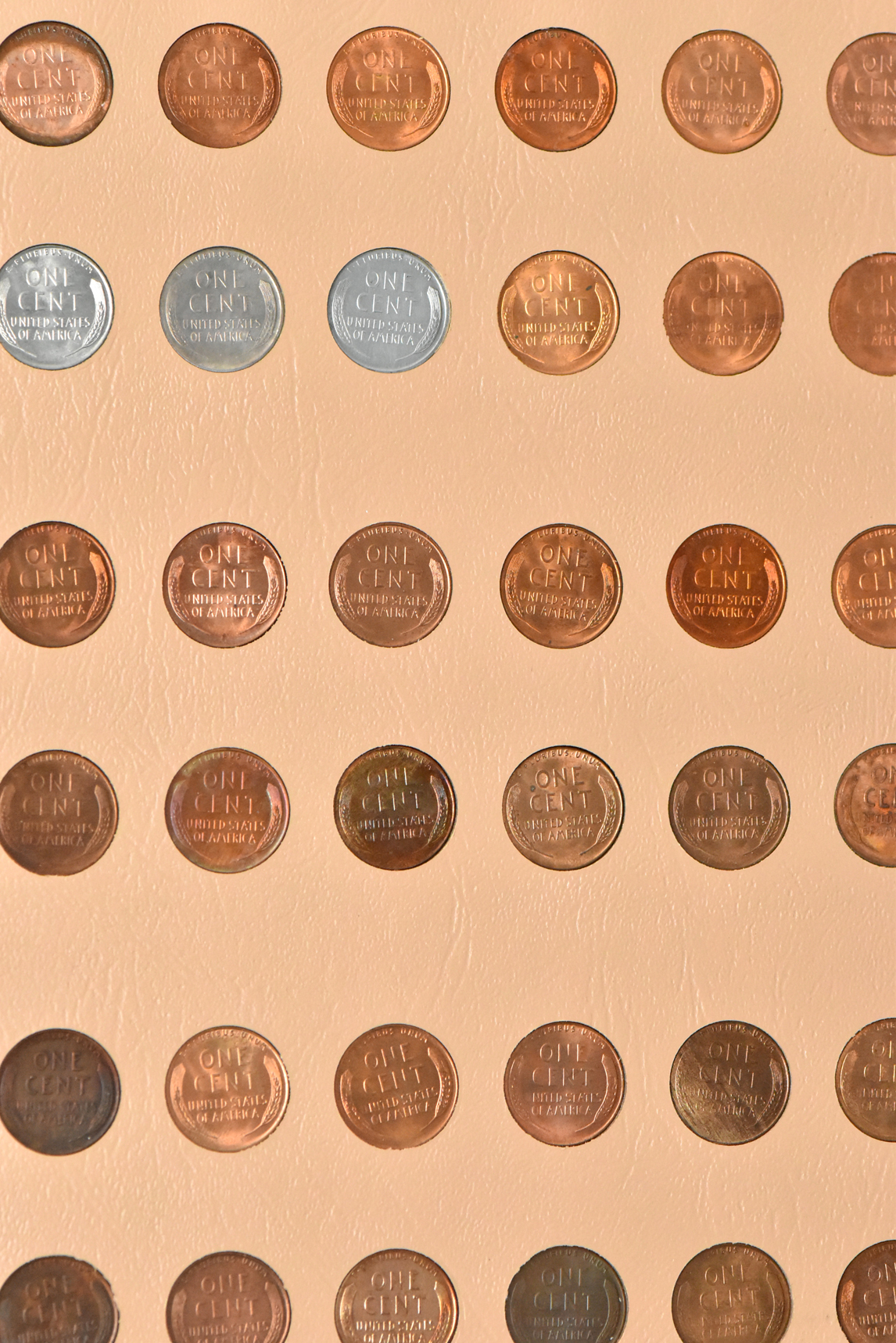 Collection of Lincoln cents 1909 through 1985-S, plus extras and including proof-only issues