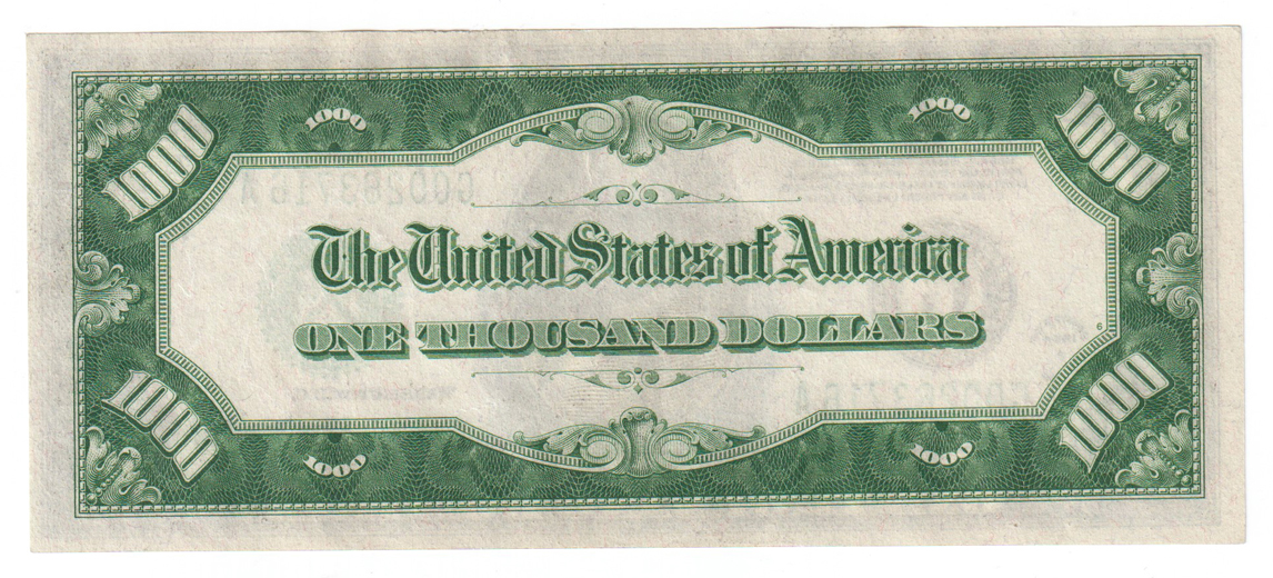 1934-A $1,000 Chicago Fr# 2212G - ChCU