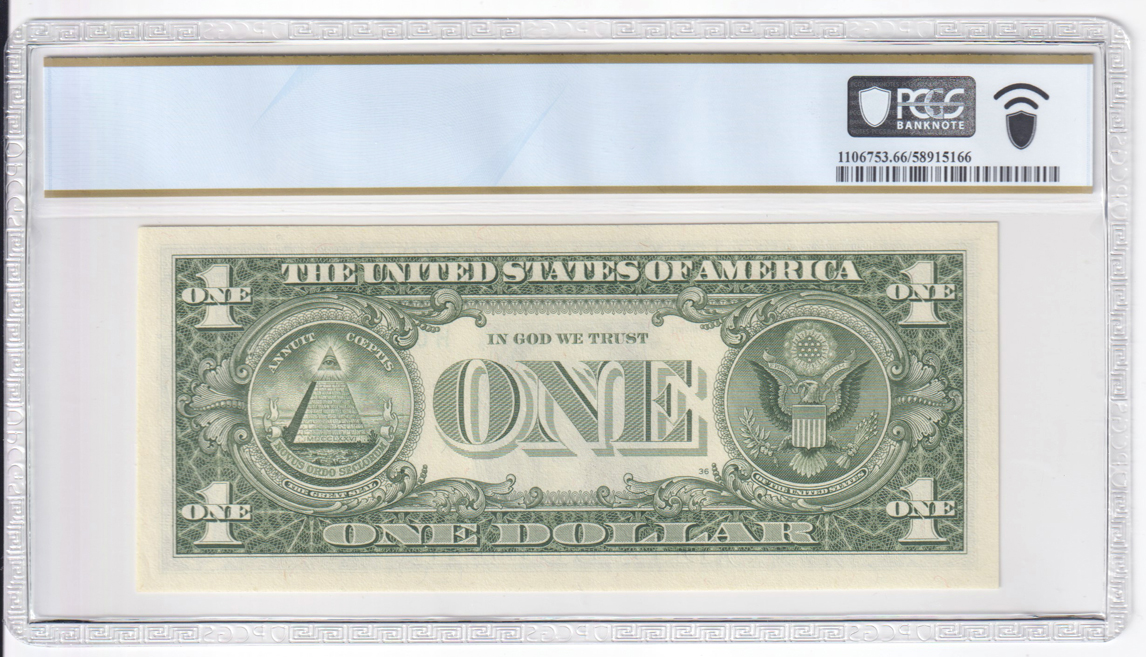 1985 $1 St. Louis Star Fr# 1913-H - PCGS VF-66 PPQ