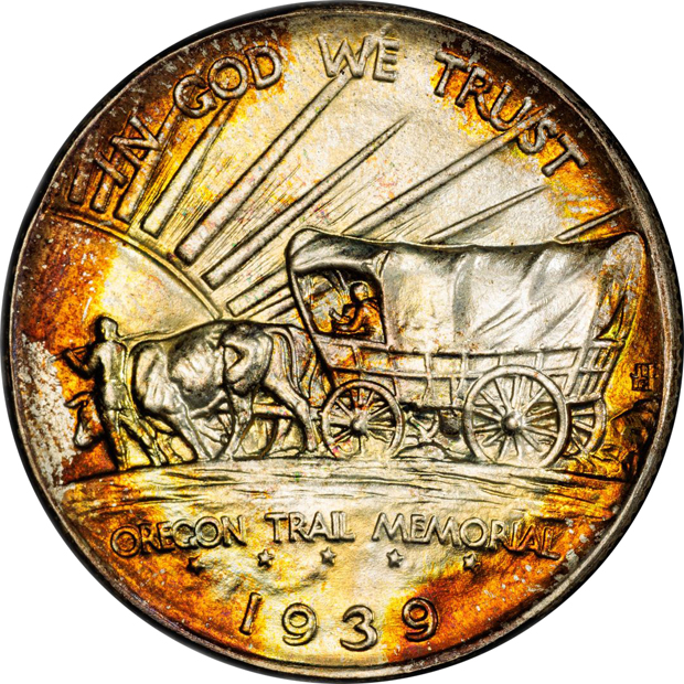 1939-D Oregon PCGS MS-68+