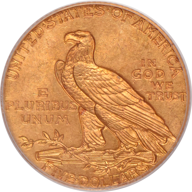 1908 Indian PCGS MS-63 (green label)