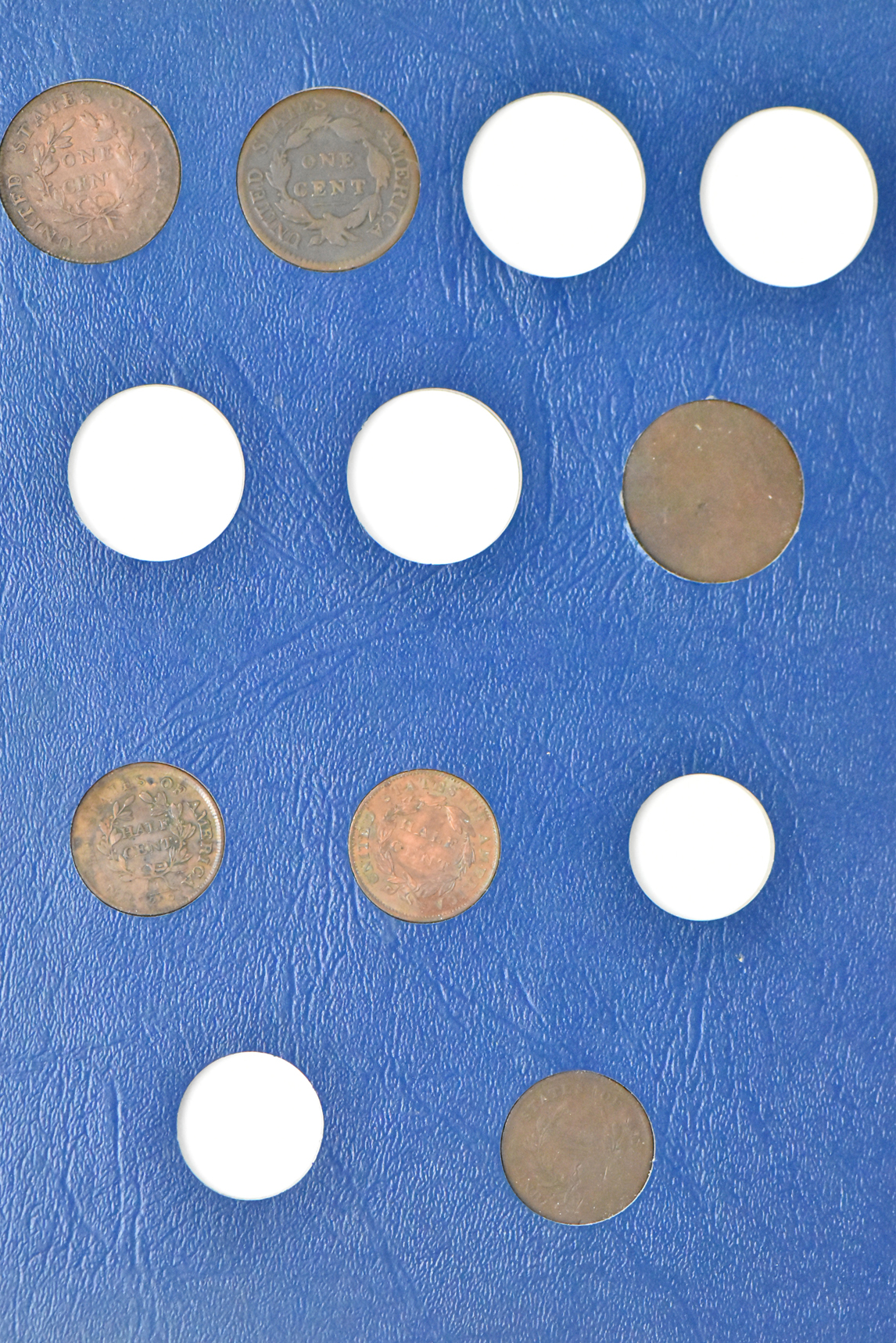 Collection of 51 U.S. type coins in a Whitman 9434 album