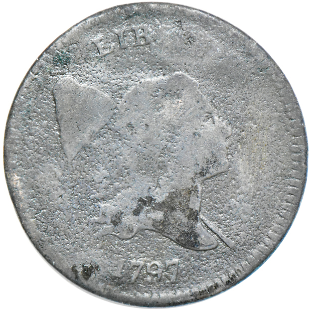 1793, and a 1797 1 above 1, both About Good