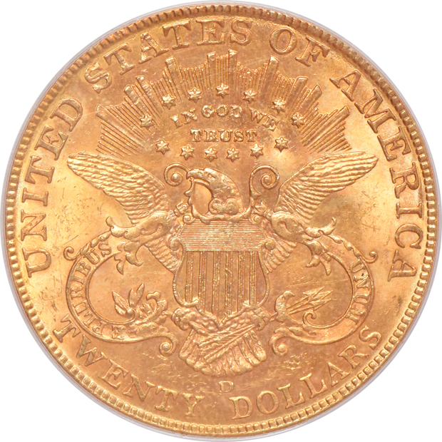 1907-D Liberty PCGS MS-62
