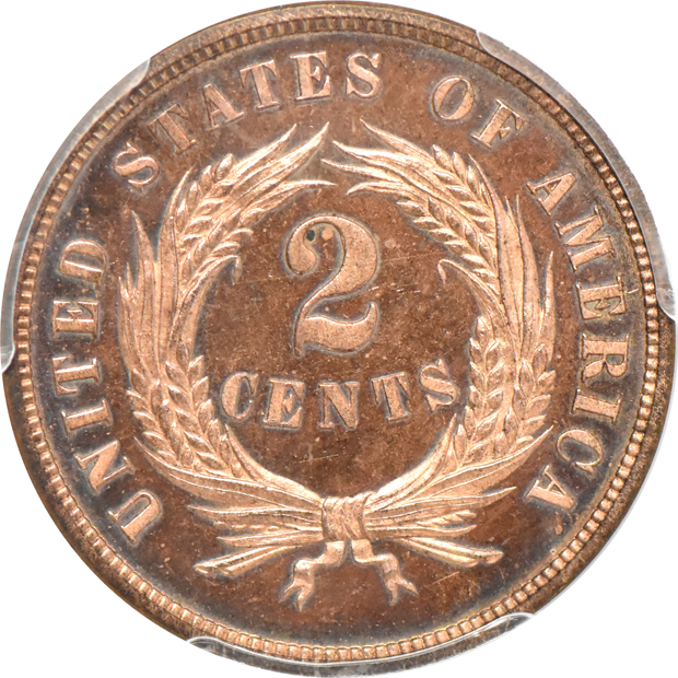 1866 PCGS PR-65RB
