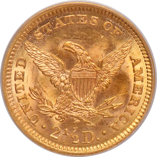 1861 MS-63, and a 1904 MS-62, both PCGS (green label)