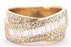 18K Yellow Gold Diamond Band