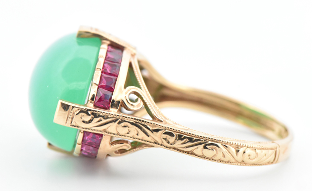 14K Yellow Gold Cocktail Ring