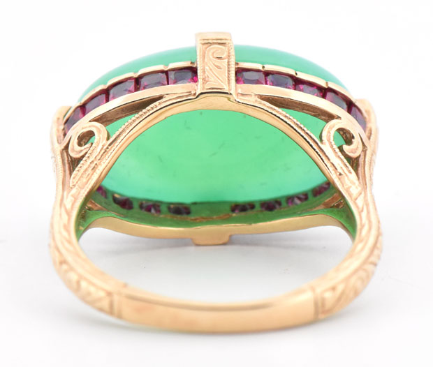 14K Yellow Gold Cocktail Ring
