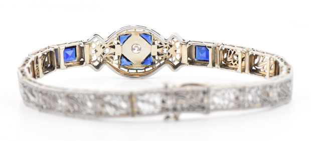 18K Gold Filigree Bracelet