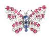 18K White Gold Butterfly Ring