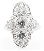 14K White Gold Diamond Ring