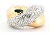 18K Yellow Gold Diamond Band