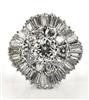 14K White Gold Diamond Ring