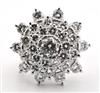 14K White Gold Diamond Ring