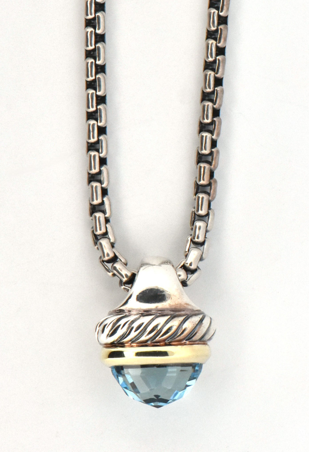 David Yurman Necklace, Pendant and Ring 