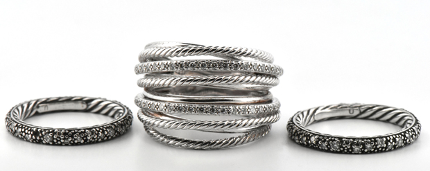 David Yurman Bracelet and Rings 