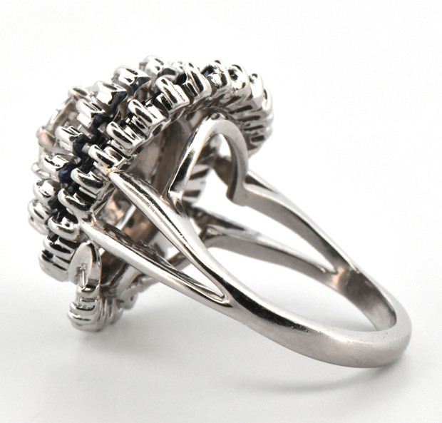 Platinum Ring with a 1.08 Carat Round Brilliant Diamond, GIA #1232513348