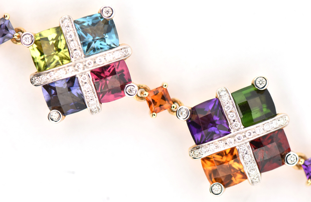 18K Gold Bellarri Mosaic Bracelet