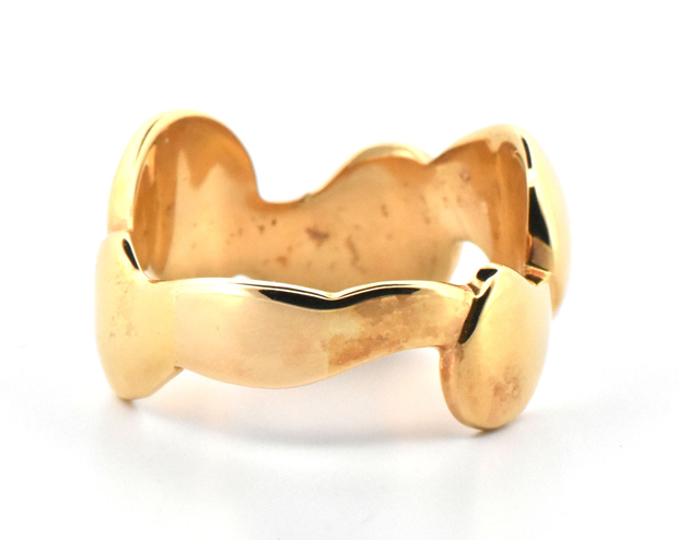 18K Yellow Gold Diamond Ring