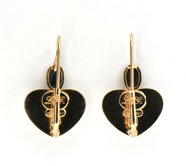 18K Yellow Gold Earrings
