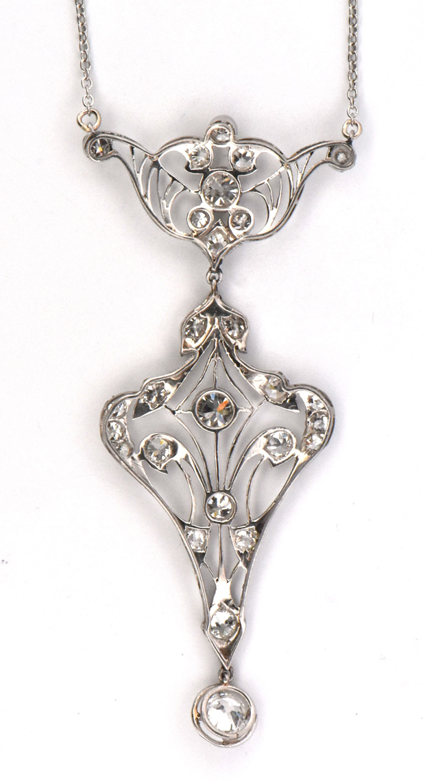 Platinum Diamond Necklace