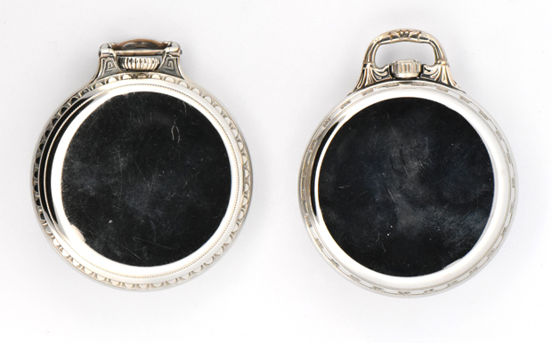 Two Gold-Filled Open Face Pocket Watches